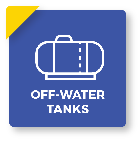 off water tank icon